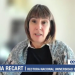 Rectora Nacional de la UST, María Olivia Recart, analiza el impacto de la pandemia sobre la educació...